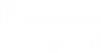 Empower digital logo white